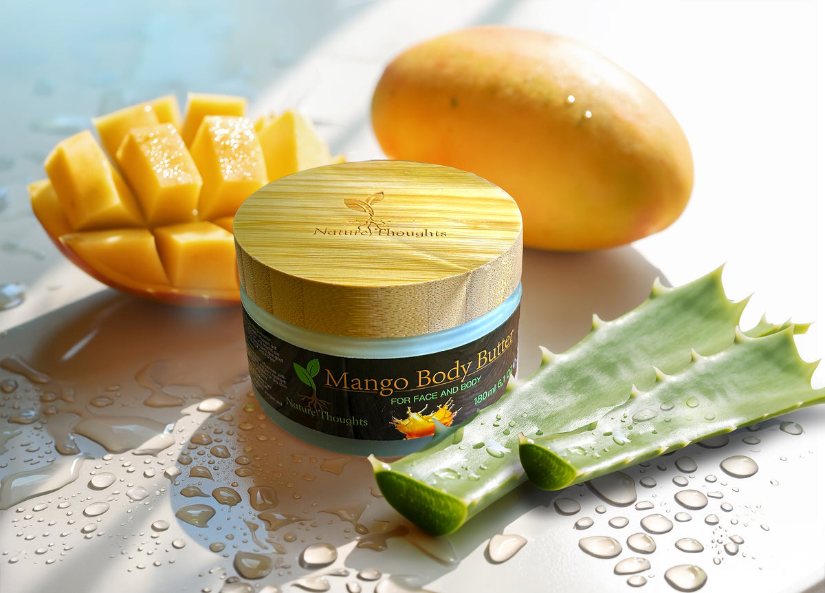Nature Thoughts Cosmetics lanciert neue Mango Body Butter.